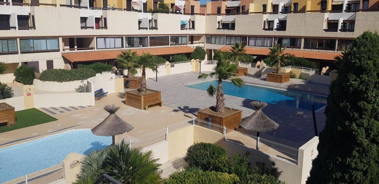 Appartement-Gruissan-Port-T2-2chambres-5pers-climatisé-Parking-ValFred Esterno foto