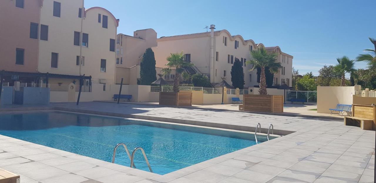 Appartement-Gruissan-Port-T2-2chambres-5pers-climatisé-Parking-ValFred Esterno foto